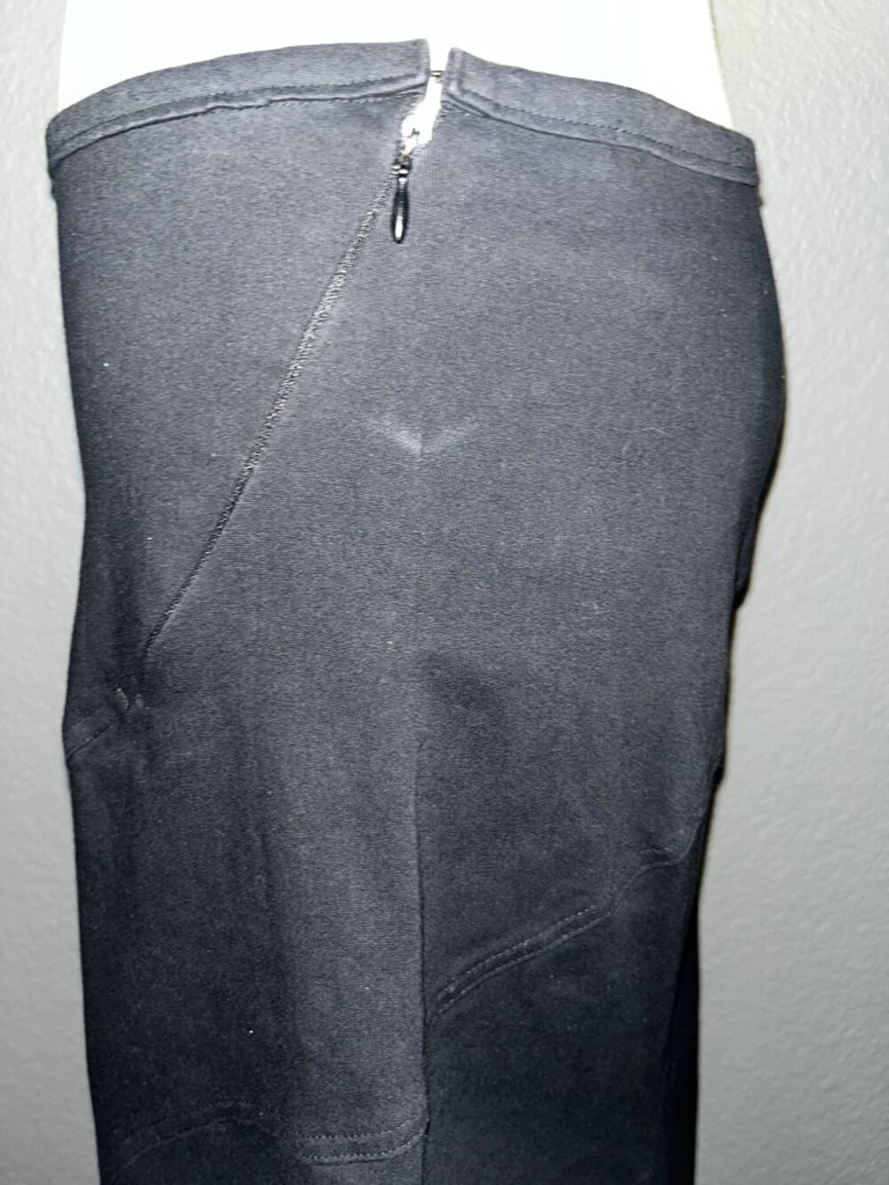 MONGE Black Paneled Asymmetric Seam Maxi Western Southwestern Skirt - EUC Small - Picture 4 of 13